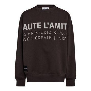 Haute L ' Amitié - Studio Logo Sweat - Antracit